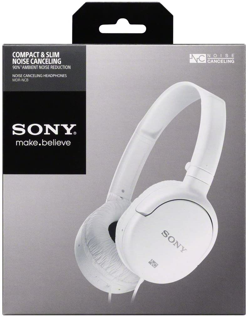 AURICULAR SONY MDR-NC8WM BLANCO CANCELADOR DE RUIDO