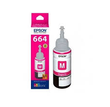 BOTELLA TINTA EPSON T664 MAGENTA PARA L110 L200 L210