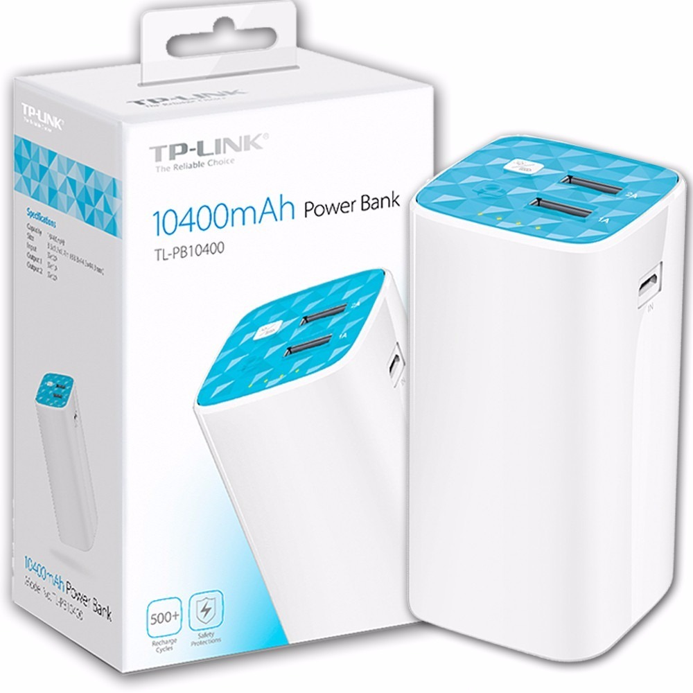 POWER BANK TP-LINK 10400MAH TL-PB10400