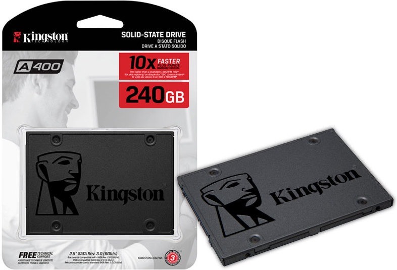 SSD 240GB KINGSTON A400 SATA III 2.5