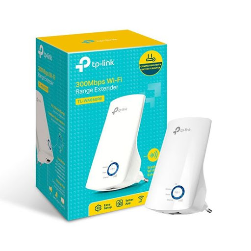 EXTENSOR DE ALCANCE DE WIFI TP-LINK 300N TL-WA850RE PORTATIL