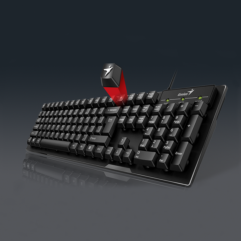 TECLADO GENIUS KB-102 SMART USB BLACK