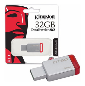 PEN 32GB KINGSTON DT50 ROJO