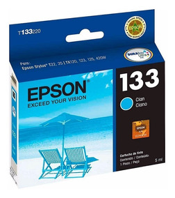 CARTUCHO EPSON T133220-AL CYAN T25/T125/TX420W