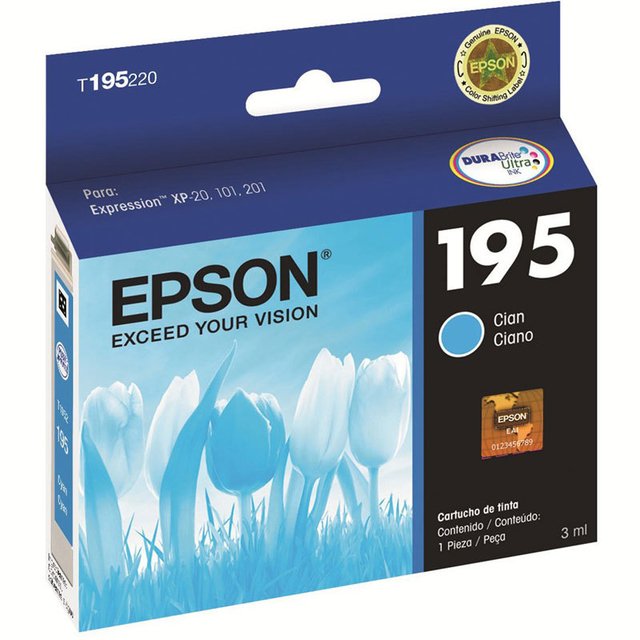 CARTUCHO EPSON T195220 CIAN