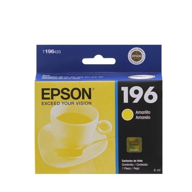 CARTUCHO EPSON T196420-AMARILLO