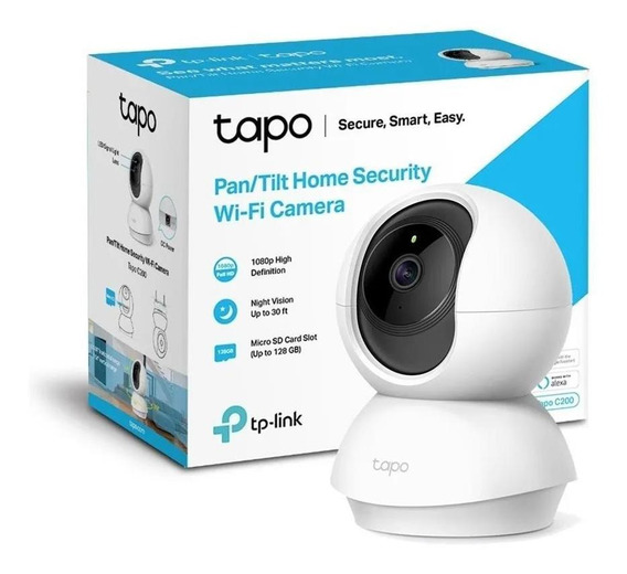 CAMARA IP TP-LINK TAPO C200 1080P SD 360 INDOOR WIFI