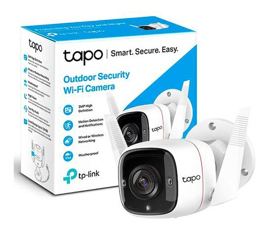 CAMARA IP TP-LINK TAPO C310 3MPX SD IP66 OUTDOOR WIFI RED