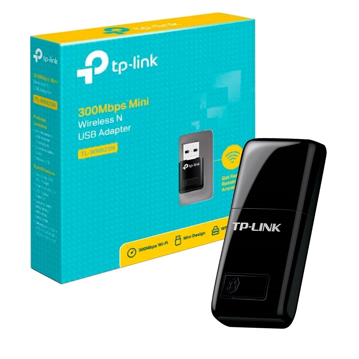 ANTENA WIFI USB TP-LINK MINI WIRELESS TL-WN823N N300MBPS