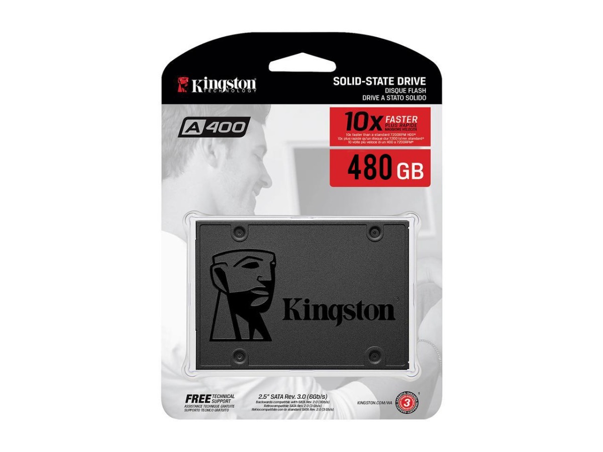 SSD 480 GB KINGSTON A400 2.5