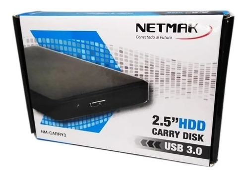 CASE HDD  SATA 2.5 USB 3.0 NETMAK NM-CARRY3