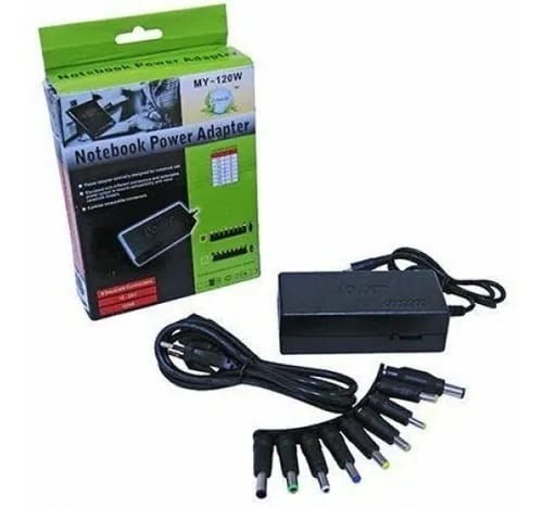 CARGADOR NOTEBOOK UNIVERSAL 120W 12-24V MY-120W