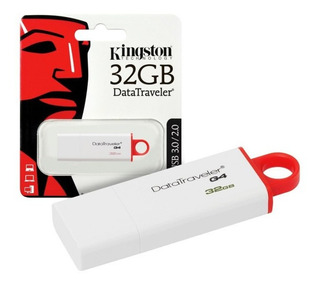 PEN 32GB KINGSTON DTIG4 ROJO USB 3.0