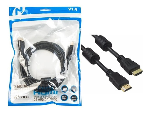 CABLE HDMI/HDMI 3.0M C/FILTRO