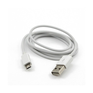 CABLE USB A MICRO 2.0 1.0MT BLANCO