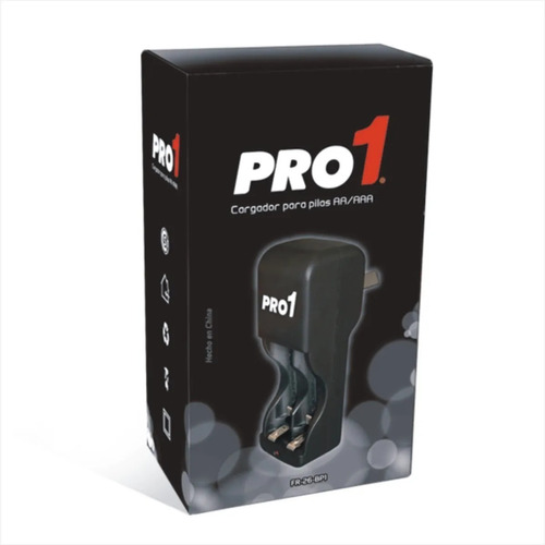 CARGADOR PILAS PRO1 2 X AA/AAA CARGA LENTA