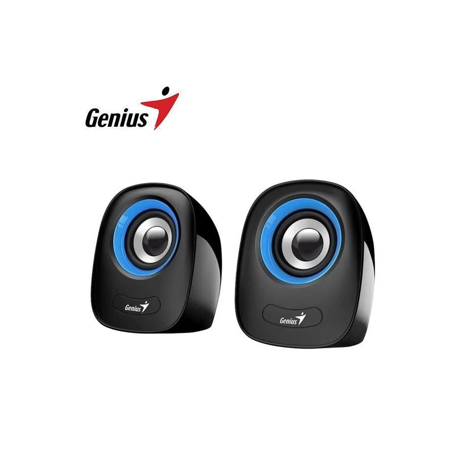 PARLANTES GENIUS SP-Q160 USB BLUE