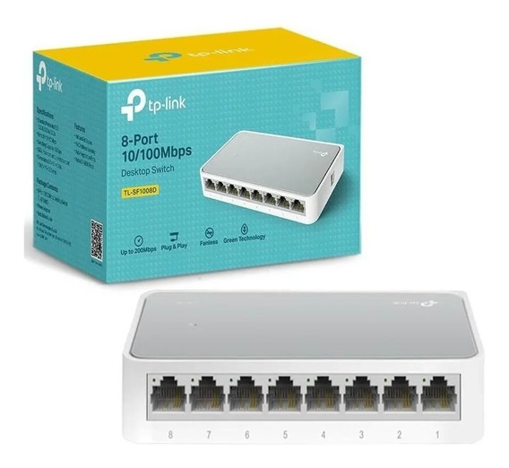 SWITCH  8P TP-LINK 10/100 MBPS SF1008D